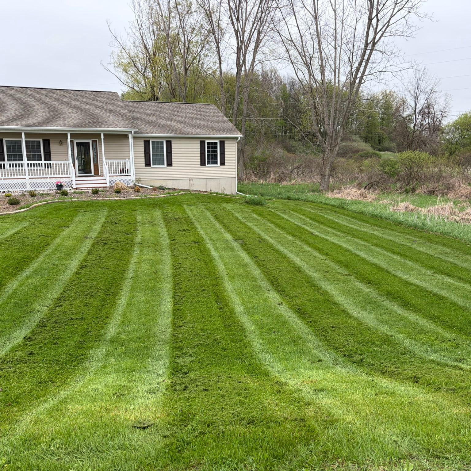 Lawn care work