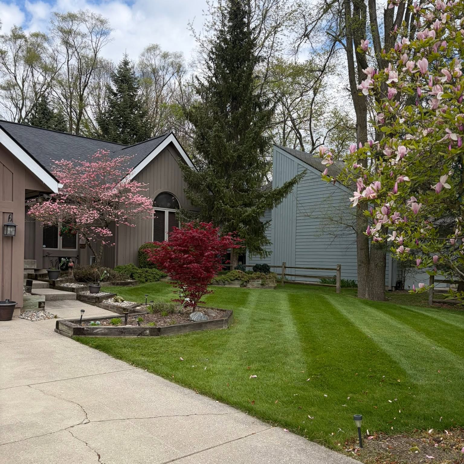 Lawn care work