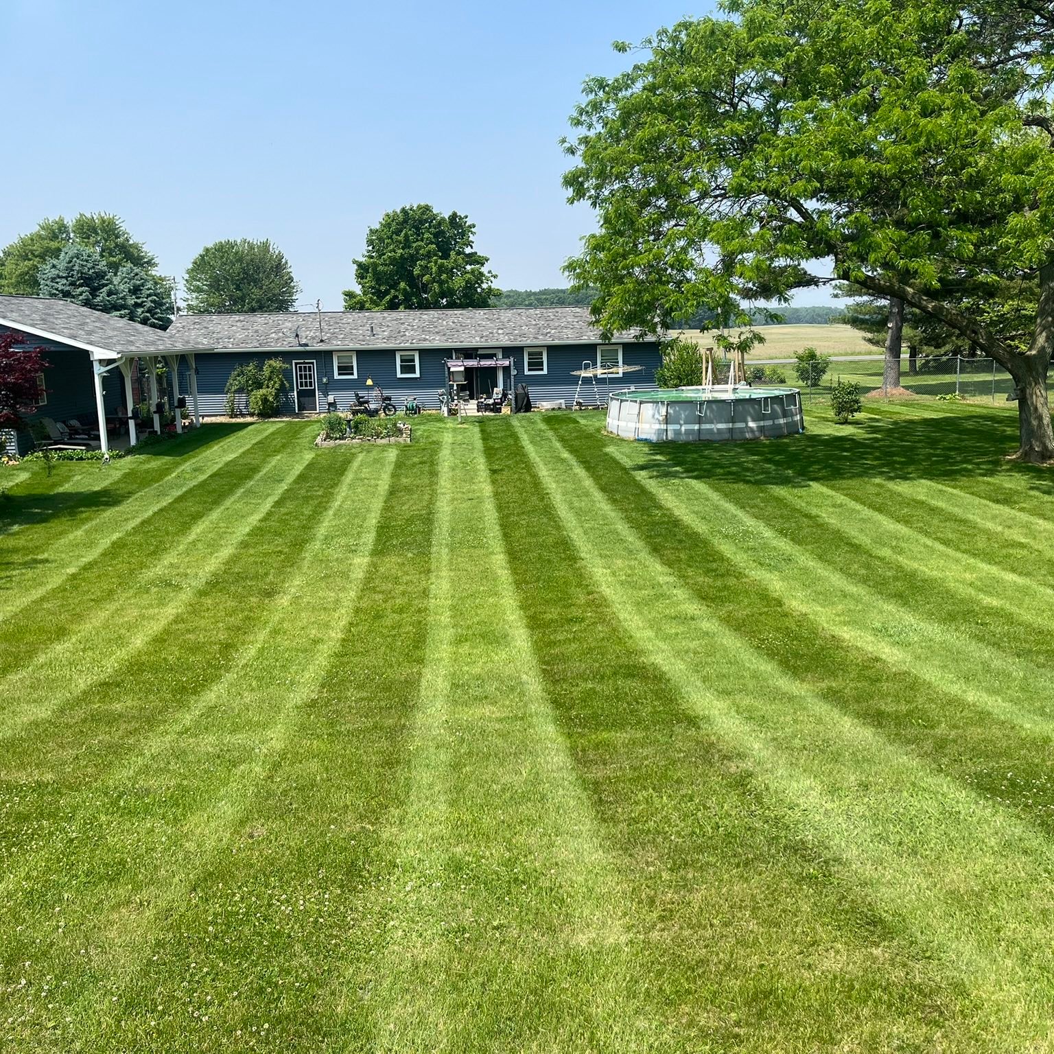 Lawn care work
