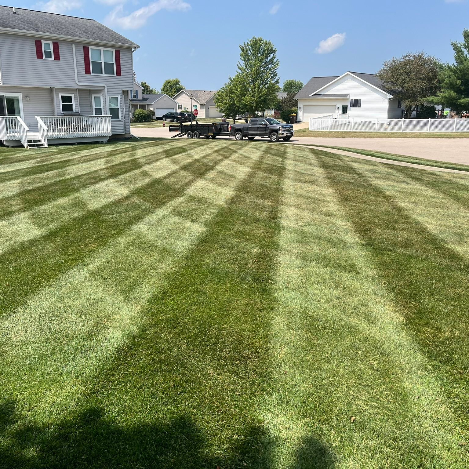 Lawn care work