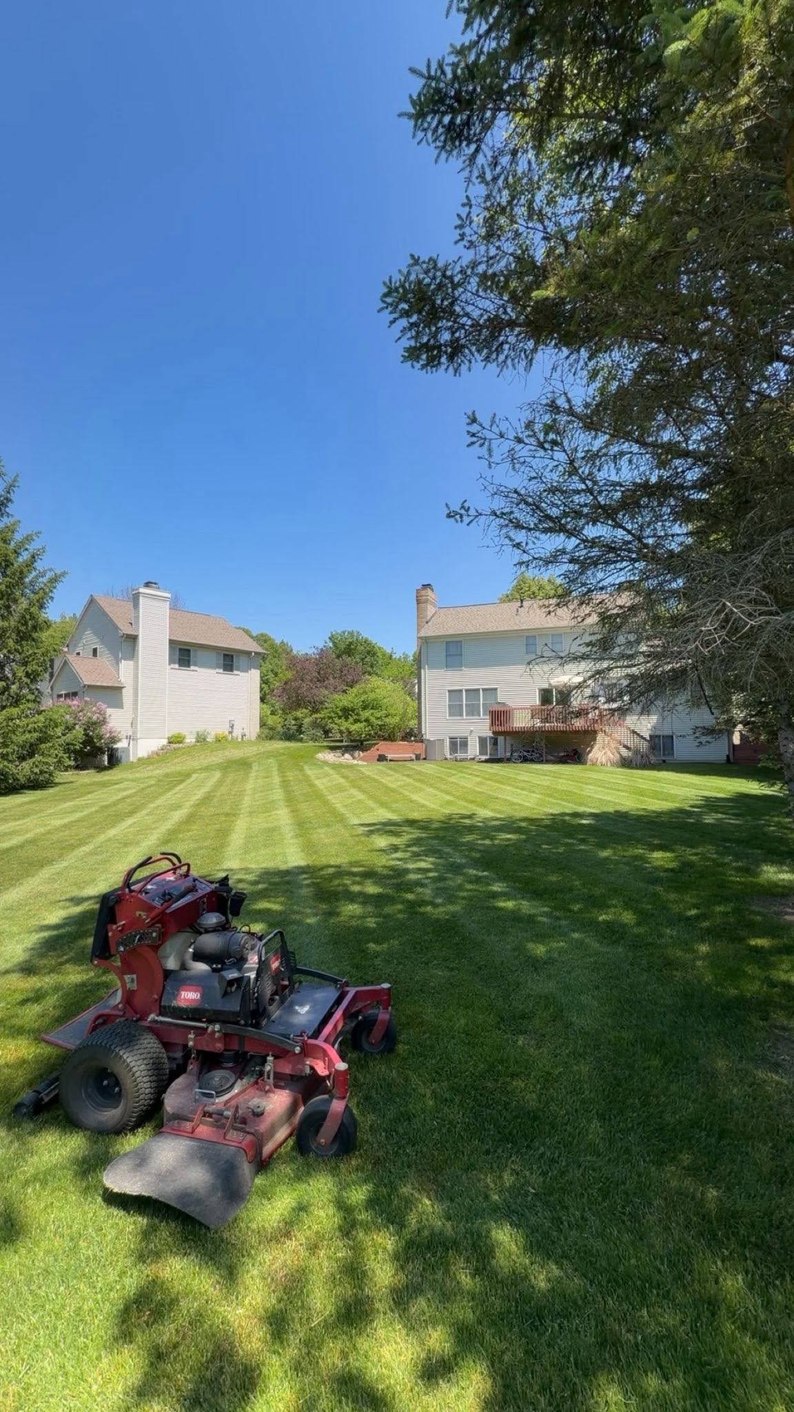 Lawn care work