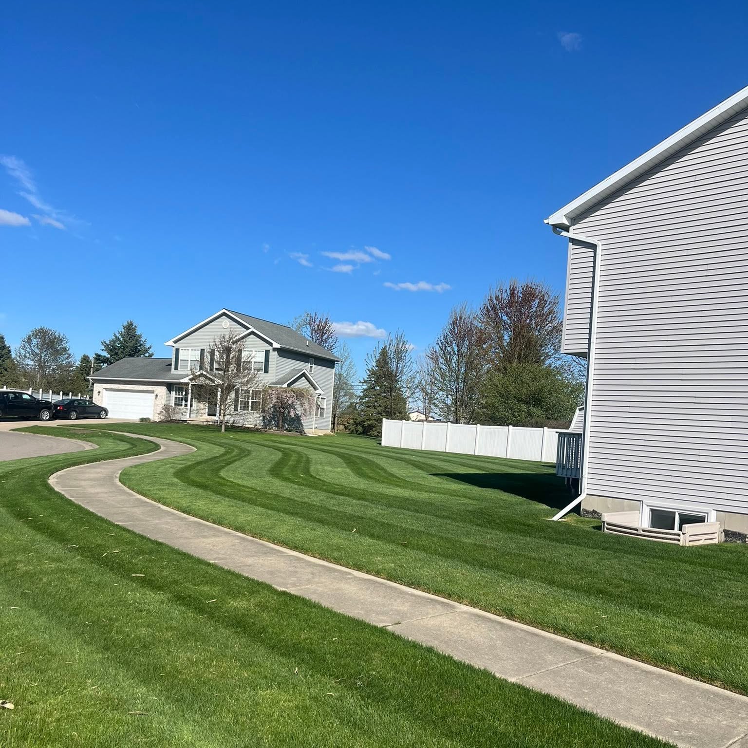 Lawn care work