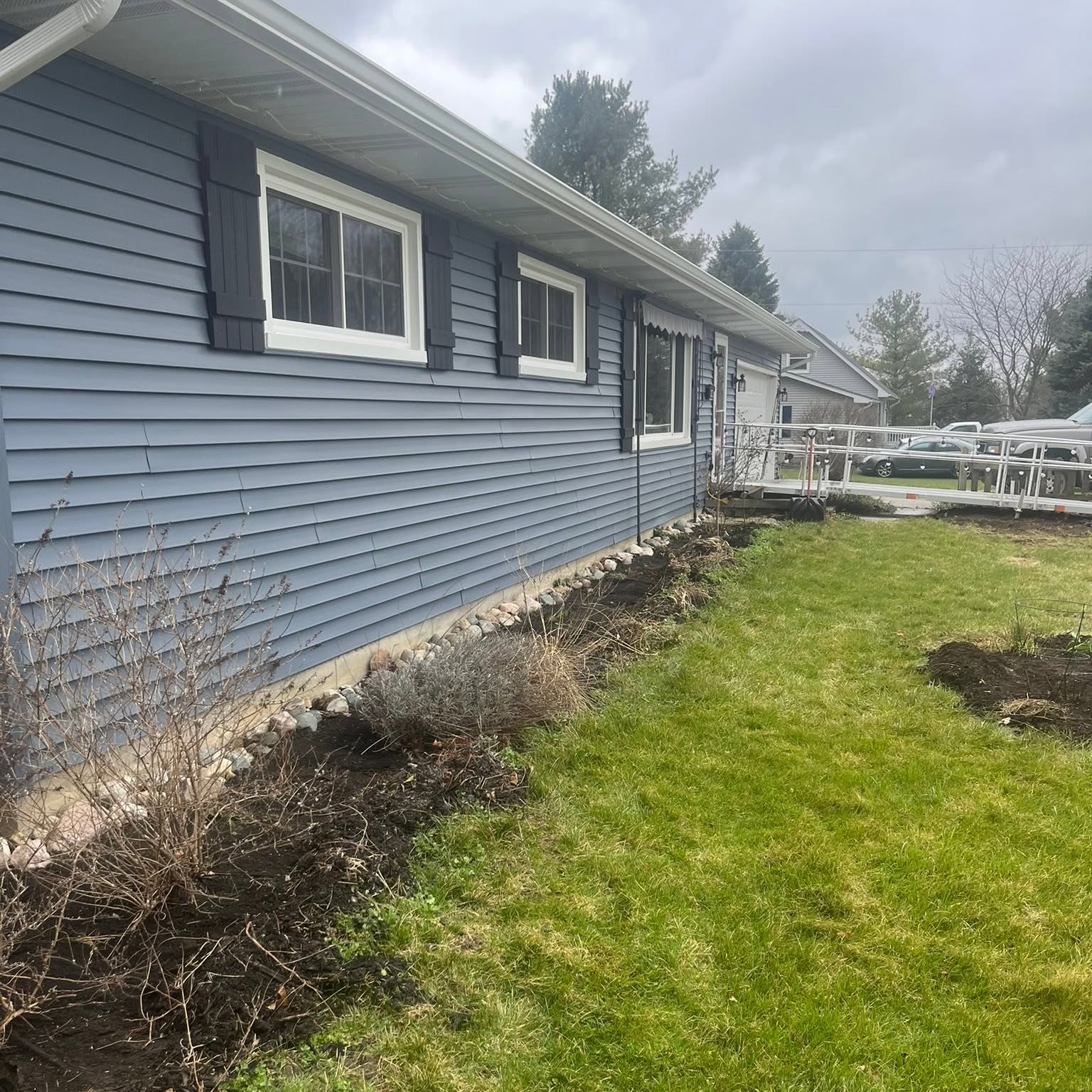 Lawn care work