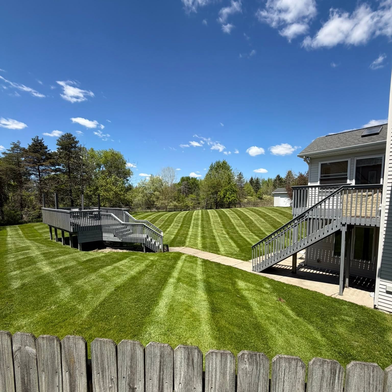 Lawn care work